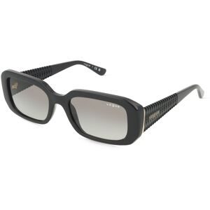 Luxottica Fashion Brillen Vertriebs GmbH Vogue 0VO5565S Damen-Sonnenbrille Vollrand Quadratisch Kunststoff-Gestell, Schwarz