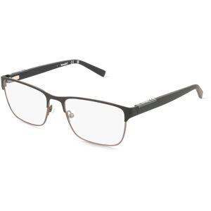 Marcolin Deutschland GmbH Timberland TB50002 Herren-Brille inkl. Gläser Vollrand Eckig Metall-Gestell 55/17/145, Schwarz