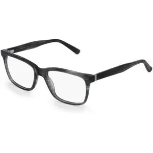 Xiamen Careyou Optical Co., Ltd Fielmann CY 008 FLEX CL Herren-Brille inkl. Gläser Vollrand Quadratisch Acetat-Gestell 55/18/140, Grau