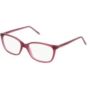 Zhangzhou Agilton Optical Co., Ltd. Fielmann MC 595 CL Damen-Brille inkl. Gläser Vollrand Quadratisch Propionat-Gestell 53/16/135, Lila