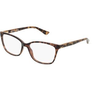Marchon Germany GmbH Calvin Klein CK23516 Unisex-Brille inkl. Gläser Vollrand Quadratisch Kunststoff-Gestell 52/15/140, Havanna