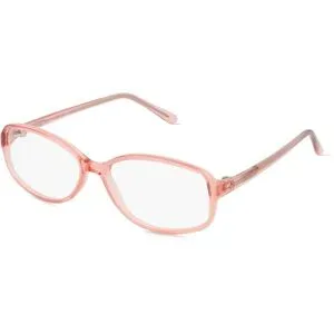 Zhangzhou Agilton Optical Co., Ltd. Fielmann MC 590 CL Damen-Brille inkl. Gläser Vollrand Quadratisch Propionat-Gestell 52/14/130, Pink