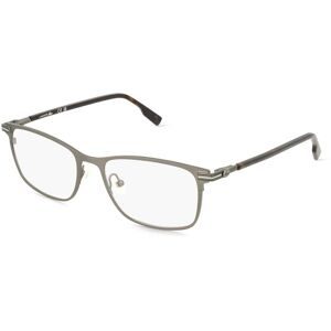Marchon Germany GmbH Lacoste L2300 Unisex-Brille inkl. Gläser Vollrand Quadratisch Metall-Gestell 54/18/145, Grau