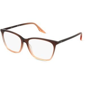 Luxottica Fashion Brillen Vertriebs GmbH Ray-Ban RX5422 Damen-Brille inkl. Gläser Vollrand Cat Eye Acetat-Gestell 54/16/145, Braun