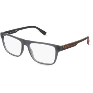 Marchon Germany GmbH Lacoste L2951 Unisex-Brille inkl. Gläser Vollrand Quadratisch Propionat-Gestell 55/17/145, Grau