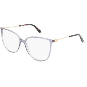 Safilo GmbH Tommy Hilfiger TH 2099 Damen-Brille inkl. Gläser Vollrand Cat Eye Kunststoff-Gestell 55/14/140, Grau