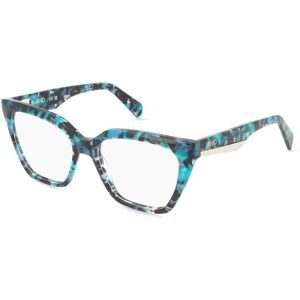 Marchon Germany GmbH Liu Jo LJ2797 Unisex-Brille inkl. Gläser Vollrand Quadratisch Acetat-Gestell 53/16/140, Blau