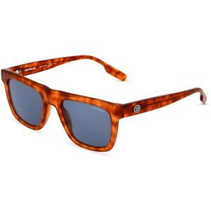 Kering Eyewear Spa Montblanc MB0176S Herren-Sonnenbrille Vollrand Quadratisch Kunststoff-Gestell, Havanna