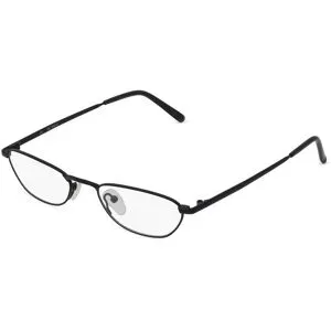 Zhangzhou Agilton Optical Co., Ltd. Fielmann MC 554 CL Damen-Brille inkl. Gläser Vollrand Halb Edelstahl-Gestell 49/19/135, Blau