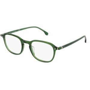 DE RIGO Vision D.A.CH. GmbH Lozza LOZVL4322 Unisex-Brille inkl. Gläser Vollrand Quadratisch Kunststoff-Gestell 48/21/145, Grün