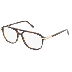 Marchon Germany GmbH Ferragamo SF3006 Unisex-Brille inkl. Gläser Vollrand Pilot Acetat-Gestell 56/16/145, Havanna