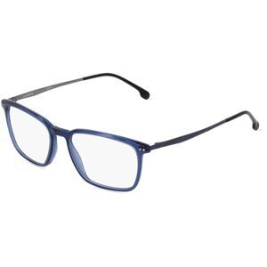 Safilo GmbH Carrera 8859 Herren-Brille inkl. Gläser Vollrand Quadratisch Acetat-Gestell 54/17/145, Blau