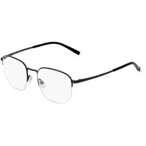 Eyestar Limited (China) Fielmann MI 053 CL Herren-Brille inkl. Gläser Halbrand Quadratisch Edelstahl-Gestell 50/19/145, Grau