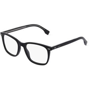 Safilo GmbH Boss 1369 Herren-Brille inkl. Gläser Vollrand Quadratisch Acetat-Gestell 53/20/145, Schwarz