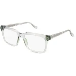 De Lotto s.r.l. Fielmann Elementra EMT 006 RN Herren-Brille inkl. Gläser Vollrand Quadratisch Acetat-Gestell 55/18/145, Grau
