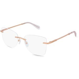 Luxottica Fashion Brillen Vertriebs GmbH Michael Kors MK3099 NAGS HEAD Damen-Brille inkl. Gläser Randlos Quadratisch Metall-Gestell 53/17/140, Pink