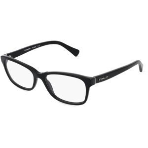 Luxottica Fashion Brillen Vertriebs GmbH Coach HC6089 Damen-Brille inkl. Gläser Vollrand Quadratisch Acetat-Gestell 51/16/135, Schwarz