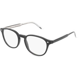 Luxottica Fashion Brillen Vertriebs GmbH Giorgio Armani 0AR7259 Herren-Brille inkl. Gläser Vollrand Panto Acetat-Gestell 50/19/145, Schwarz