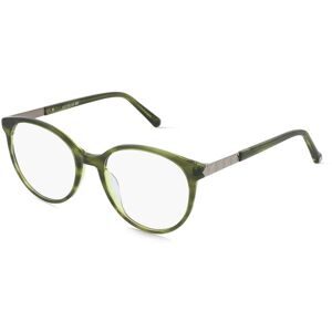 Licefa GmbH & Co KG Jette 7512 Damen-Brille inkl. Gläser Vollrand Rund Acetat-Gestell 52/18/145, Grün