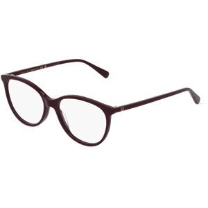Kering Eyewear Spa Gucci GG 0550O Damen-Brille inkl. Gläser Vollrand Butterfly Acetat-Gestell 53/16/140, Rot