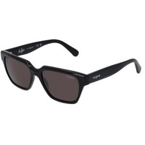 Luxottica Fashion Brillen Vertriebs GmbH Vogue eyewear VO5512S Damen-Sonnenbrille Vollrand Quadratisch Acetat-Gestell, Schwarz
