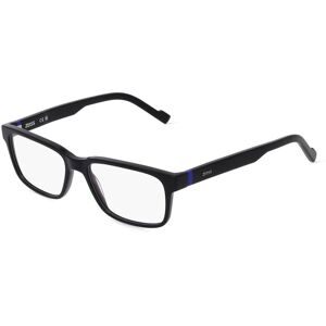Marchon Germany GmbH Zeiss ZS23534 Unisex-Brille inkl. Gläser Vollrand Quadratisch Kunststoff-Gestell 55/17/145, Schwarz