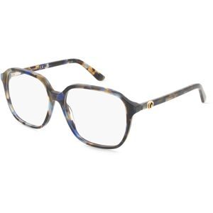 Marcolin Deutschland GmbH Guess GU50309 Damen-Brille inkl. Gläser Vollrand Quadratisch Acetat-Gestell 54/15/140, Blau