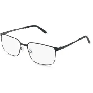 Eschenbach Optik GmbH FREIGEIST 862067 Herren-Brille inkl. Gläser Vollrand Quadratisch Metall-Gestell 60/19/155, Schwarz