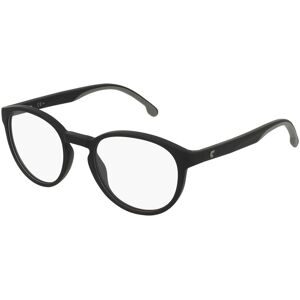 Safilo GmbH Carrera 8879 Unisex-Brille inkl. Gläser Vollrand Panto Kunststoff-Gestell 50/20/145, Schwarz