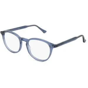 Wenzhou Lanson International Co., Ltd. Fielmann LN 051 CL SAM Unisex-Brille inkl. Gläser Vollrand Panto Acetat-Gestell 49/19/145, Blau