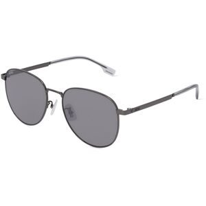 Safilo GmbH Boss 1536/F/S Herren-Sonnenbrille Vollrand Panto Metall-Gestell, Grau
