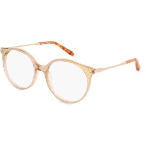 Design Eyewear Group Germany GmbH Scotch & Soda SS 1024 Unisex-Brille inkl. Gläser Vollrand Rund Acetat-Gestell 53/18/135, Braun