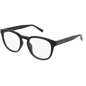 Marcolin Deutschland GmbH Timberland TB1843-H Unisex-Brille inkl. Gläser Vollrand Rund Acetat-Gestell 52/20/145, Schwarz