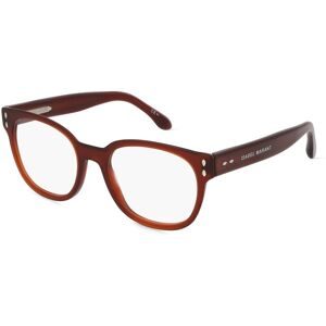 Safilo GmbH Isabel Marant IM 0020 Damen-Brille inkl. Gläser Vollrand Butterfly Acetat-Gestell 52/19/145, Rot