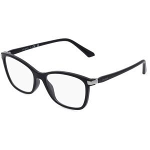 Luxottica Fashion Brillen Vertriebs GmbH Vogue VO5378 Damen-Brille inkl. Gläser Vollrand Quadratisch Kunststoff-Gestell 53/17/140, Schwarz