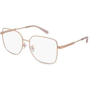 Luxottica Fashion Brillen Vertriebs GmbH Michael Kors MK3056 Damen-Brille inkl. Gläser Vollrand Quadratisch Edelstahl-Gestell 55/16/140, Gold