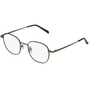 Wenzhou Bada Optical Co. , LTD Fielmann BD 470 CL Unisex-Brille inkl. Gläser Vollrand Quadratisch Edelstahl-Gestell 49/20/140, Braun