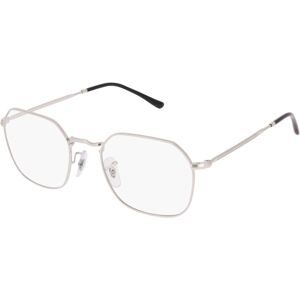 Luxottica Fashion Brillen Vertriebs GmbH Ray-Ban RX3694V Unisex-Brille inkl. Gläser Vollrand Quadratisch Metall-Gestell 51/20/140, Silber
