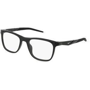 Marchon Germany GmbH Nike 7056 Unisex-Brille inkl. Gläser Vollrand Quadratisch Acetat-Gestell 53/20/145, Schwarz