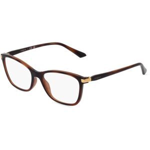 Luxottica Fashion Brillen Vertriebs GmbH Vogue VO5378 Damen-Brille inkl. Gläser Vollrand Quadratisch Kunststoff-Gestell 53/17/140, Havanna