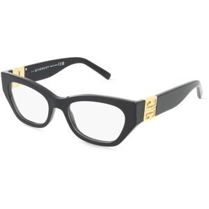 Safilo GmbH Givenchy GV50059I Damen-Brille inkl. Gläser Vollrand Cat Eye Acetat-Gestell 52/18/135, Schwarz