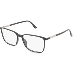 Marchon Germany GmbH Calvin Klein CK22508 Unisex-Brille inkl. Gläser Vollrand Quadratisch Kunststoff-Gestell 55/16/145, Schwarz