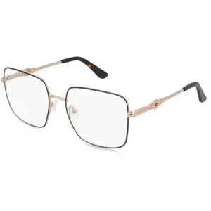 Marcolin Deutschland GmbH Guess GU2953 Damen-Brille inkl. Gläser Vollrand Quadratisch Metall-Gestell 56/17/140, Blau