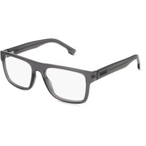 Safilo GmbH Boss 1652 Herren-Brille inkl. Gläser Vollrand Quadratisch Kunststoff-Gestell 53/18/145, Grau