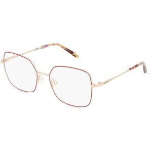 Design Eyewear Group Germany GmbH Morgan MO 3242 Unisex-Brille inkl. Gläser Vollrand Quadratisch Edelstahl-Gestell 52/17/135, Rot