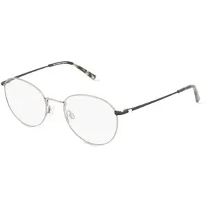 Eschenbach Optik GmbH Humphrey?s eyewear 582273 Unisex-Brille inkl. Gläser Vollrand Panto Metall-Gestell 48/18/140, Grau