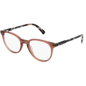 Marchon Germany GmbH Longchamp LO2608 Unisex-Brille inkl. Gläser Vollrand Quadratisch Zylonit (Celluloseacetat)-Gestell 49/19/140, Beige