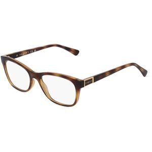 Luxottica Fashion Brillen Vertriebs GmbH Vogue VO5424B Damen-Brille inkl. Gläser Vollrand Quadratisch Acetat-Gestell 53/18/140, Havanna