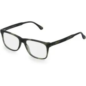 C&S CO. LTD. Fielmann ABC 042 CL Herren-Brille inkl. Gläser Vollrand Quadratisch Acetat-Gestell 53/17/140, Grün