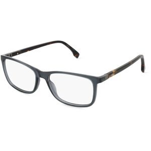 Safilo SpA Boss 1573 Herren-Brille inkl. Gläser Vollrand Quadratisch Kunststoff-Gestell 56/17/145, Grau